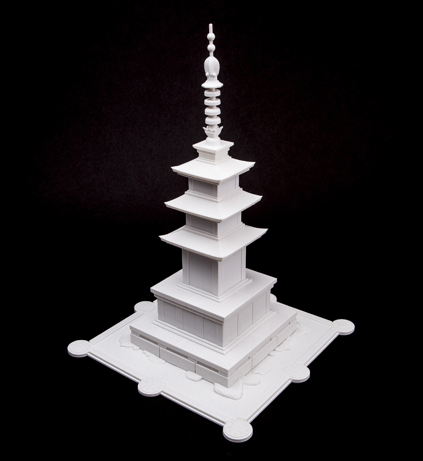 석가탑 모형 1